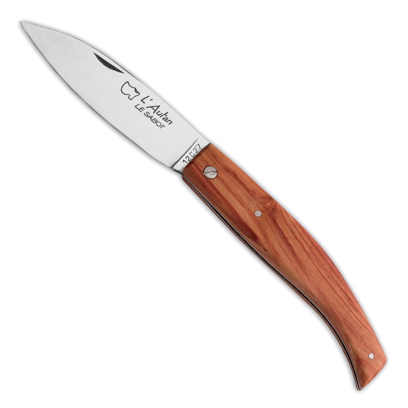 COUTEAU AU SABOT L'AUTAN 11CM GENEVRIER