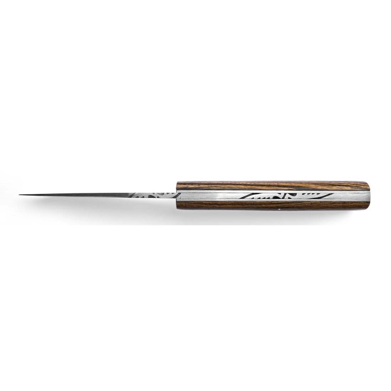 COUTEAU AU SABOT L'ALPIN ESPRIT CHALETY PLEIN MANCHE  10CM BOCOTE