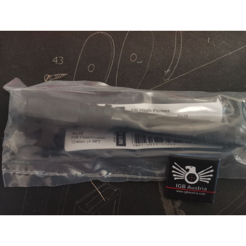 Canon pour pistolet FN High Power (GP35) 9x19 124 mm / IGB AUSTRIA