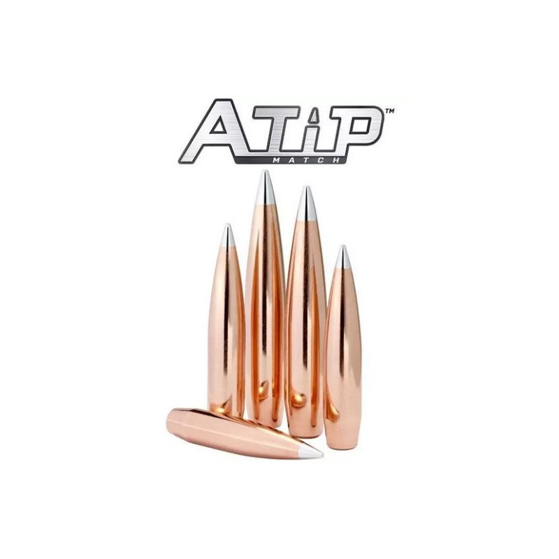 Ogives HORNADY 30 Cal 308 - 250grs A-TIP MATCH - 3092 -Boîte de 100