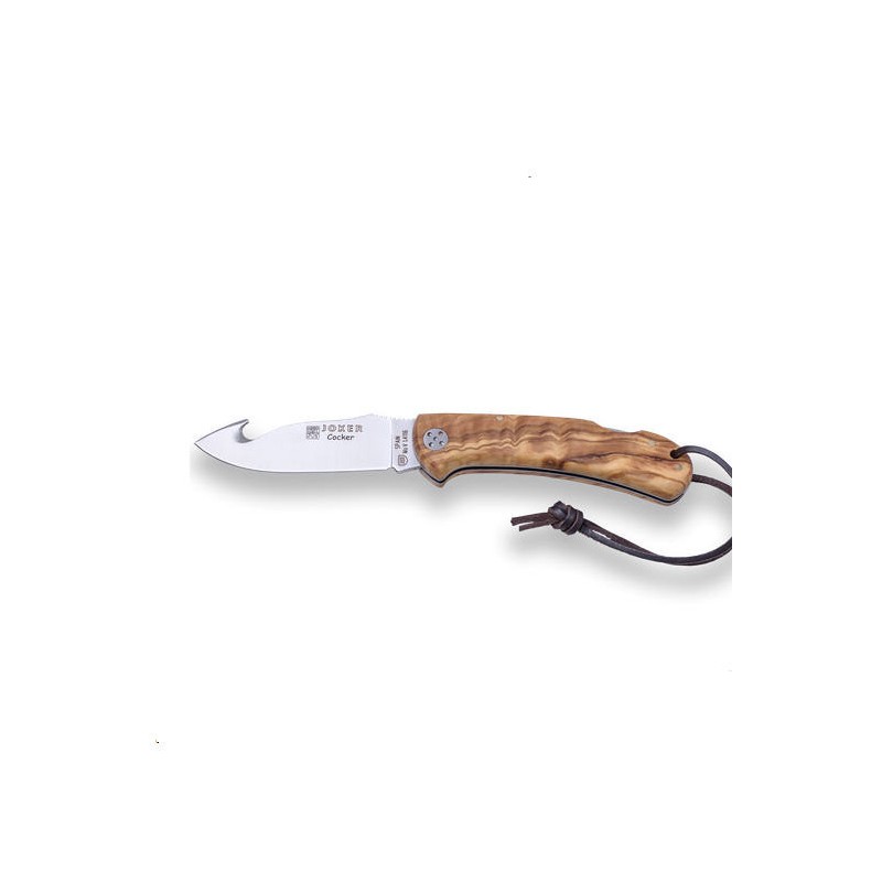 COUTEAU PLIANT JOKER COCKER MANCHE OLIVIER