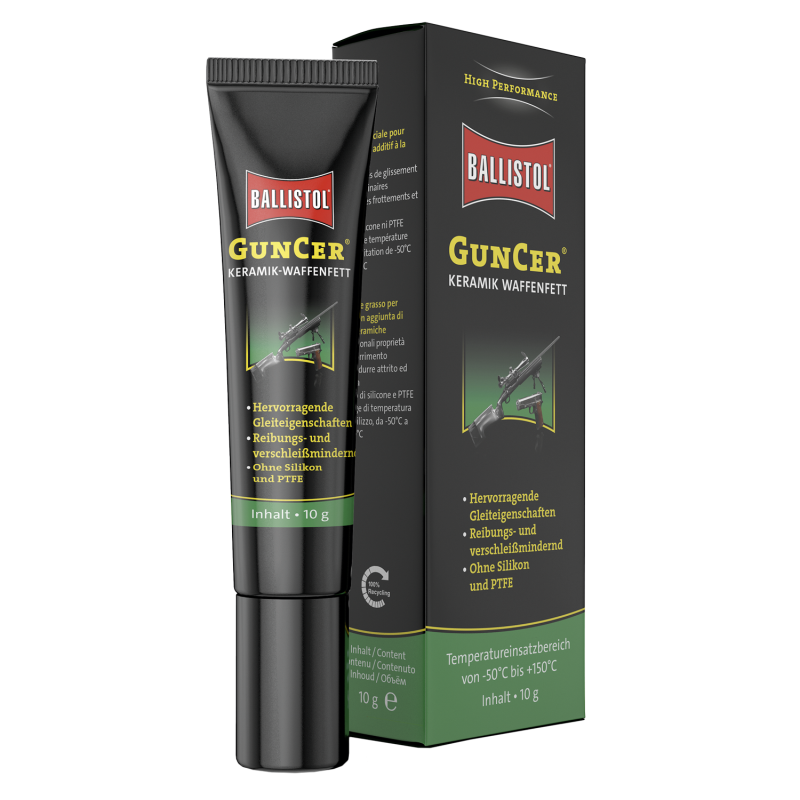 GunCer huile graisse pour armes a la ceramique ballistol 10 grammes