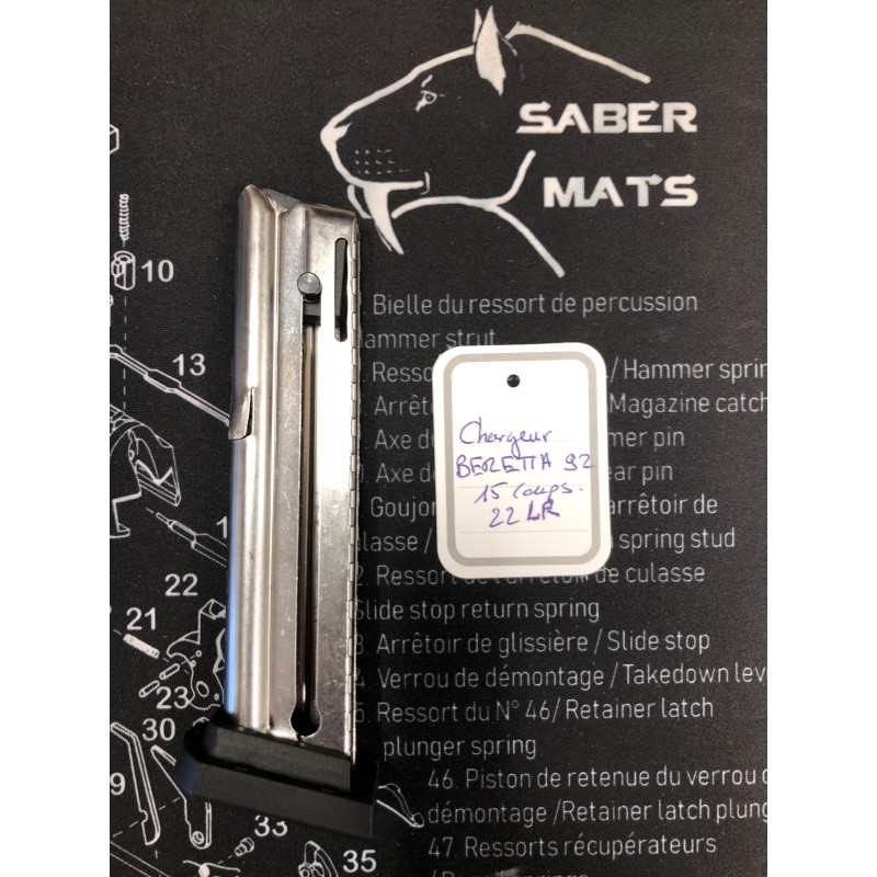 CHARGEUR BERETTA 92FS 15 COUPS 22LR
