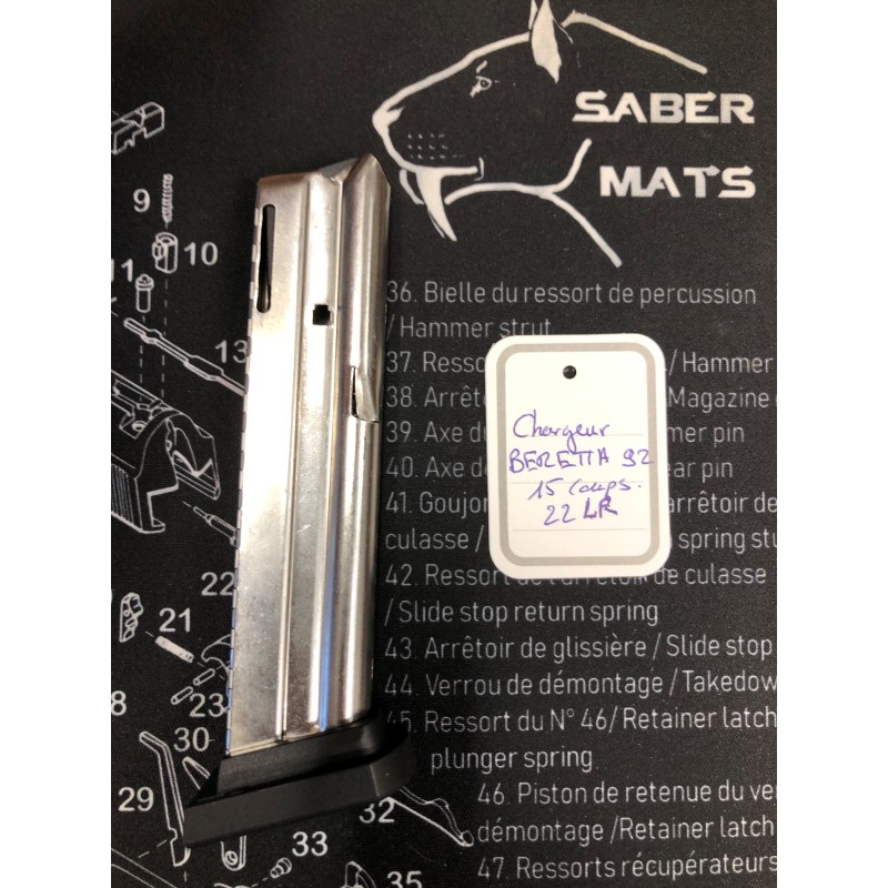 CHARGEUR BERETTA 92FS 15 COUPS 22LR