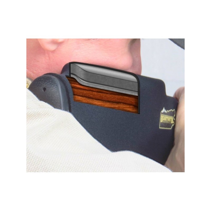 KIT REHAUSSE ET PROTECTION DE JOUE BEARTOOTH SANS CARTOUCHIERE MARron
