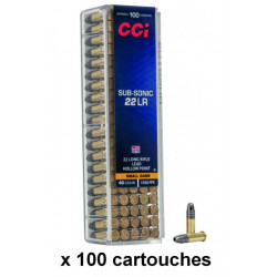 CARTOUCHES CCI 40G SUBSONIC...