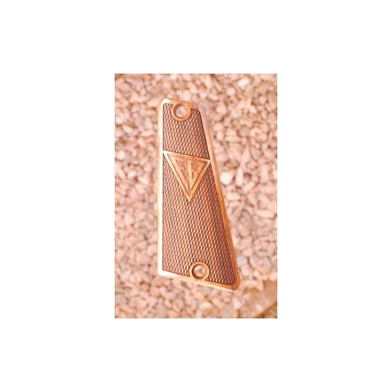 PLAQUETTES RADOM mod.35 GRIPS (quadrillage+logo)