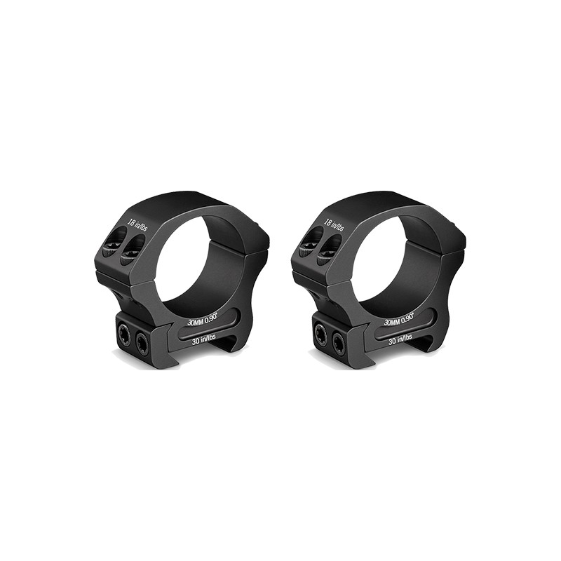 COLLIERS BAS 30MM VORTEX PRO SERIES - DIAMETRE 30MM - LA PAIRE