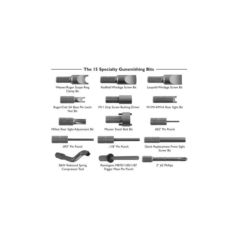 Wheeler Engineering 89-Pièces Professional-Plus Kit de Tournevis Armurier
