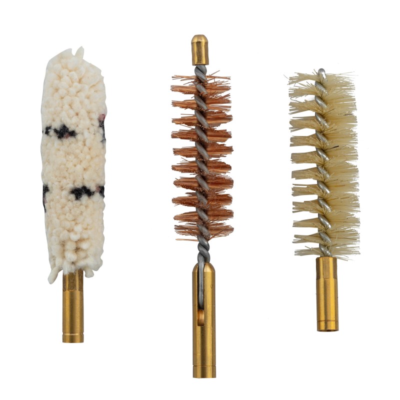 SET DE NETOYAGE POUDRE NOIR 3 PIECES CAL .44/.50 PEDERSOLI