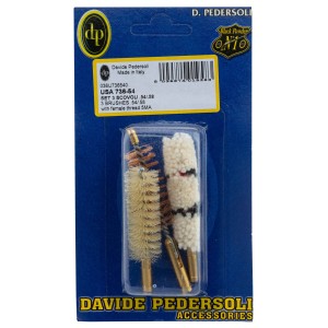 SET DE NETOYAGE POUDRE NOIR 3 PIECES CAL .44/.50 PEDERSOLI