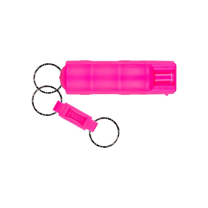Sabre Red - 3en1 Pepper Spray porte-clés Rose