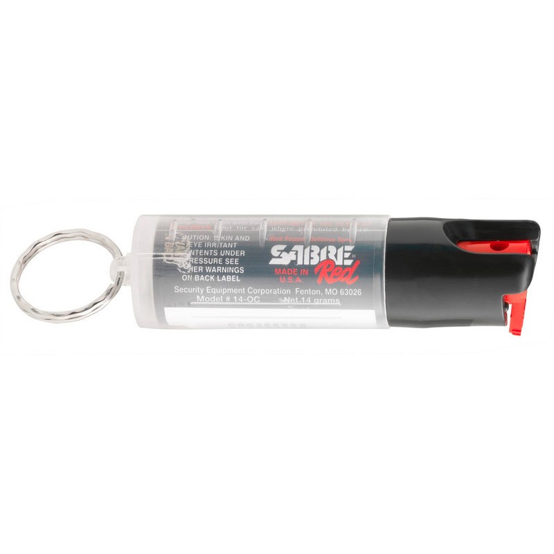Sabre Red - 3en1 Pepper Spray porte-clés