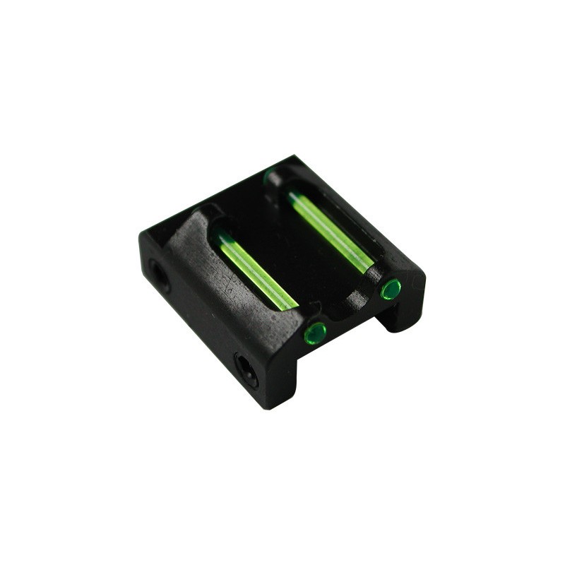 HAUSSE LPA FIBRE OPTIQUE VERTE POUR BANDE VENTILEE DE FUSIL DE CHASSE 6-8MM
