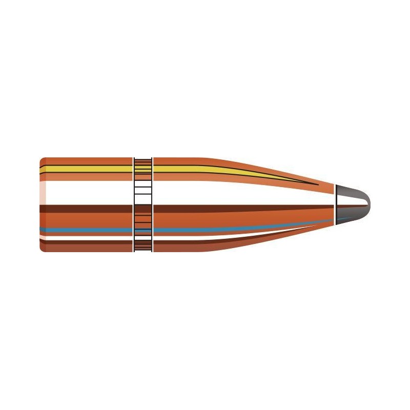 Ogives HORNADY CAL .30 (.308") - 150 grains SP INTERLOCK - Boite de 100