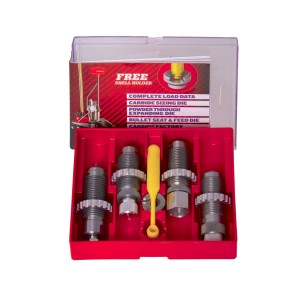 LEE Deluxe Pistol Dies 38SPL/357 - 4 Outils Carbure