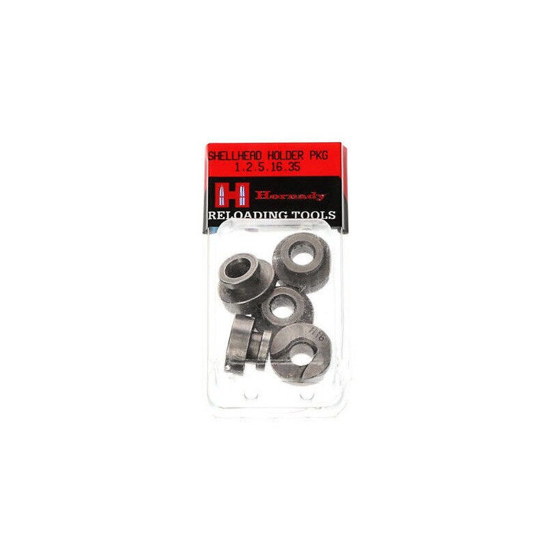 Shell Holder Hornady pack de 5 n°1, 2, 5, 16 et 35 STANDARD