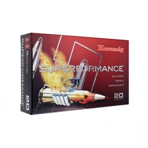 Cartouches HORNADY SUPERFORMANCE SST - 308 win - 150grs - Boite de 20