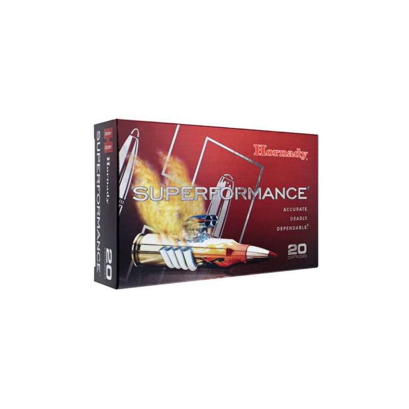 Cartouches HORNADY SUPERFORMANCE SST - 308 win - 150grs - Boite de 20