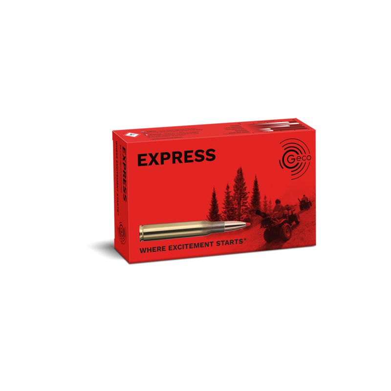 CARTOUCHES GECO 270 WIN EXPRESS 130grs/8.4g - Boite de 20 unités