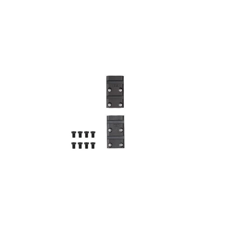 Rail WARNE M927/9529M Maxima Rail acier mat 2 pièces BROWNING X-BOLT