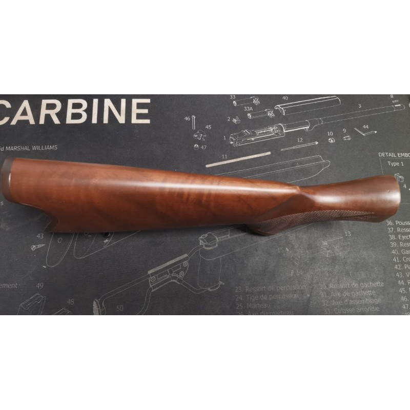 Crosse bois pour fusil semi-automatique LUGER 2010, sans plaque de couche (Occasion excellent état)