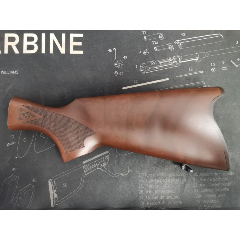 Crosse bois pour fusil semi-automatique LUGER 2010, sans plaque de couche (Occasion excellent état)