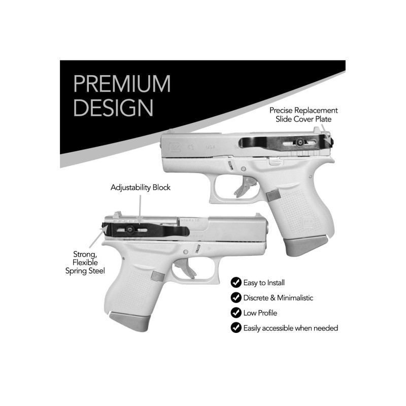 BARRETTE DE RETENTION CLIPDRAW REGLABLE GLOCK 43 43X 48