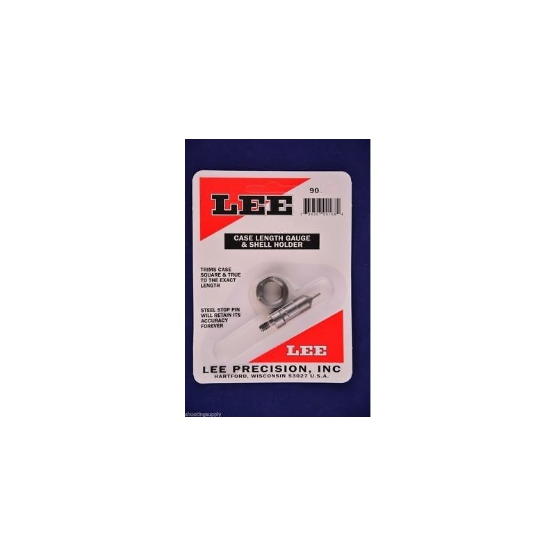Lee Case Length Gauge Shell Holder  CAL: 357MAG (PILOTE DE LONGUEUR ET SUPPORT POUR RACCOURCISSEUR D'ETUIS)