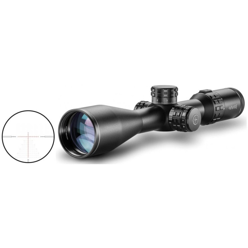 LUNETTE Hawke Frontier 30 FFP 3-15x50 Mil Pro Réticle