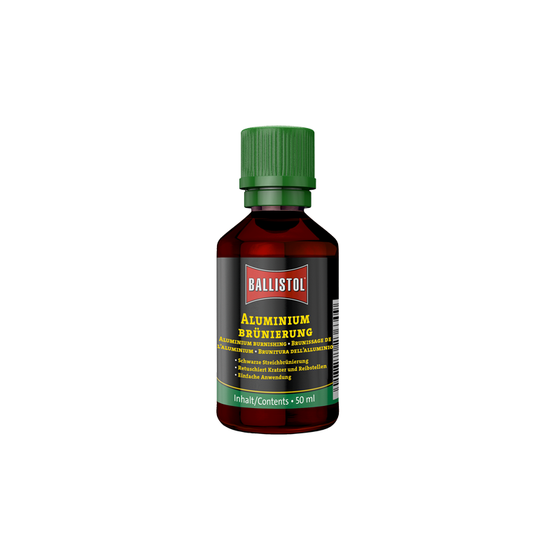 Bronzage à froid pour aluminium 50ml Ballistol