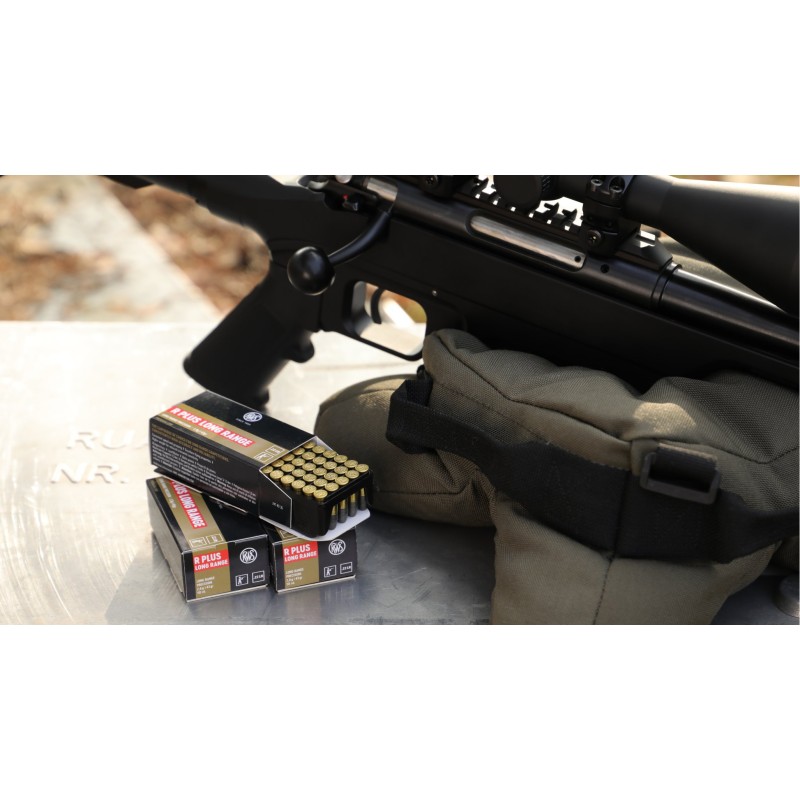 Cartouches RWS R PLUS LONG RANGE Calibre 22LR - Boite de 50 unités