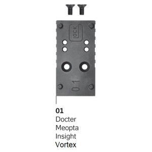 Adapter plate MOS 01 set/pkg *) Docter, Meopta, Insight, Vortex, Burris