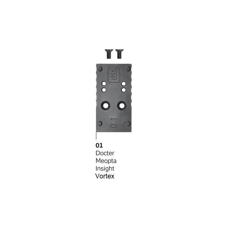 Adapter plate MOS 01 set/pkg *) Docter, Meopta, Insight, Vortex, Burris