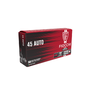 Cartouches FIOCCHI FMJ - Cal: .45 ACP (.45 AUTO) - 230grs Boite de 50