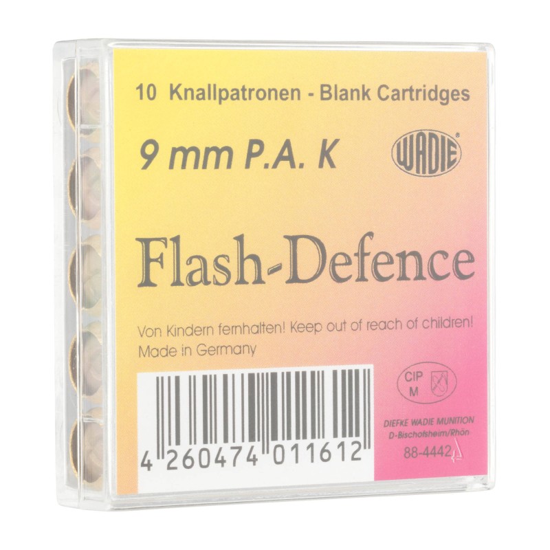 BOÎTE DE 10 CARTOUCHES 9 MM PAK À BLANC