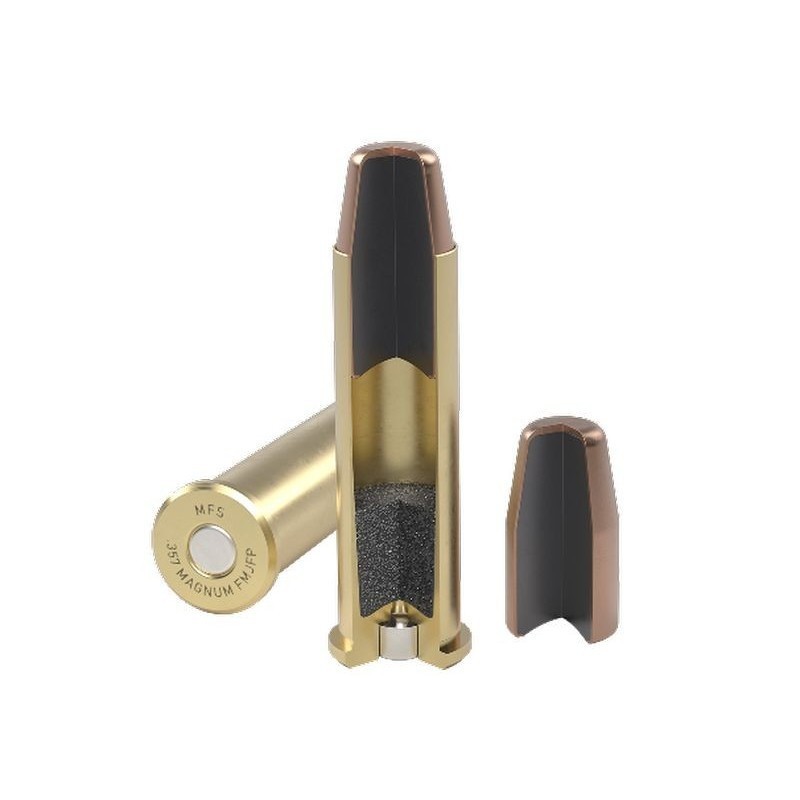 Cartouches MFS 357 MAGNUM  FMJ FP 158 grs - Boite de 50 unités