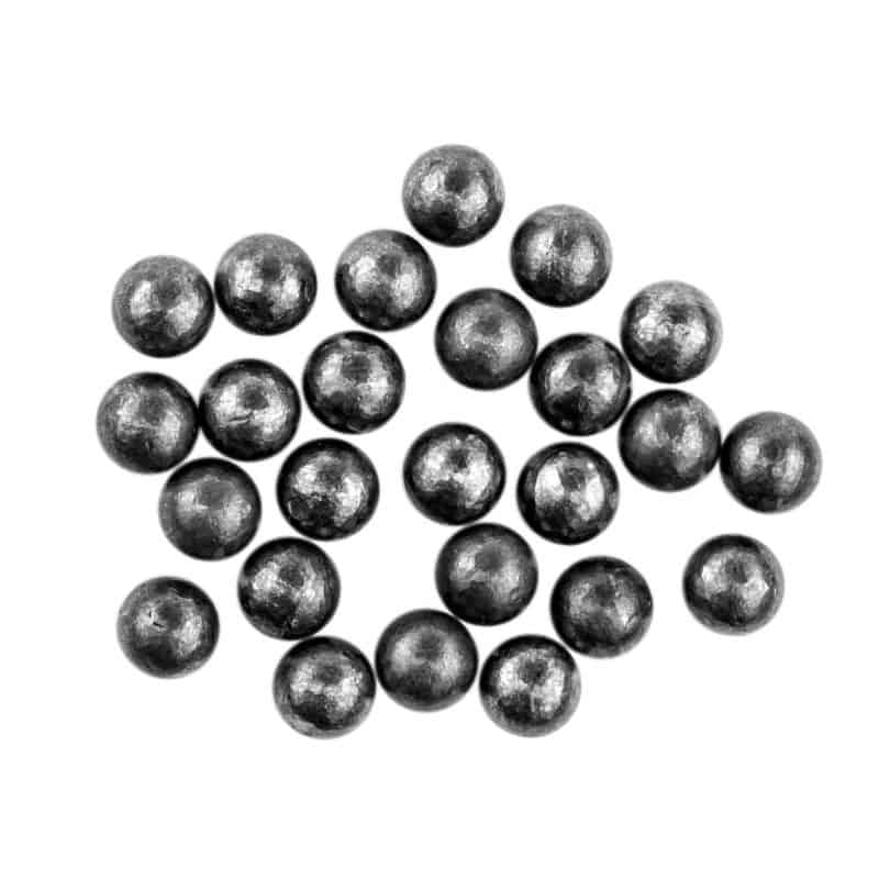 Balles rondes en plombs H&N Cal.36 (.375") 79gr- Boite de 100