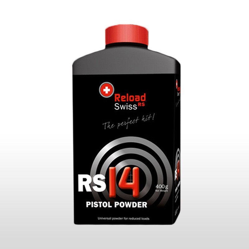 Poudre RELOAD SWISS RS14 (bidon de 400 gr)
