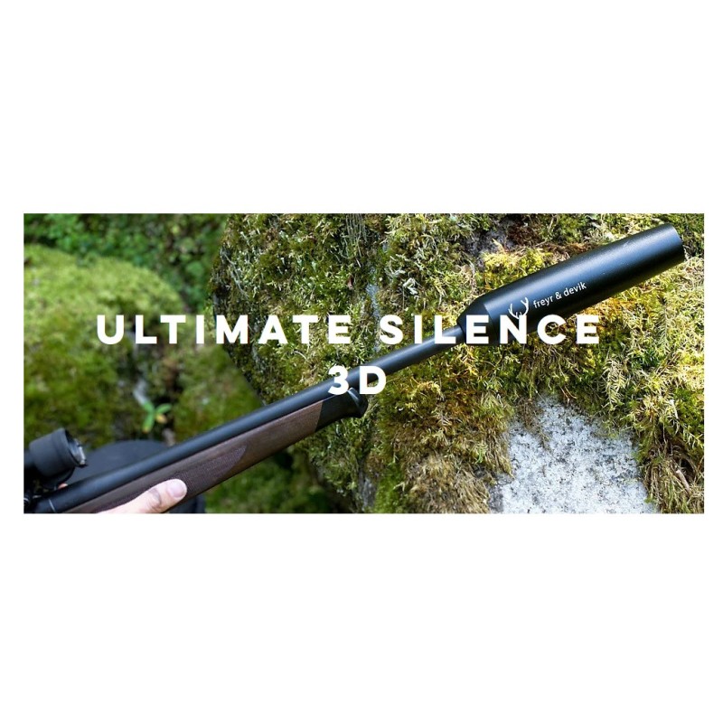 Freyr & Devik - Modérateur de son Ultimate Silence 3D CAL .30 (7.62) - M14X1