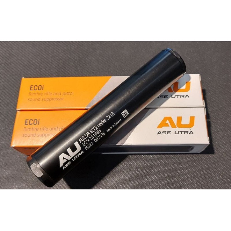  ASE UTRA MODERATEUR DE SON AU-ECOi-1228- Cal. 22 LR - 1/2"-28 UNEF