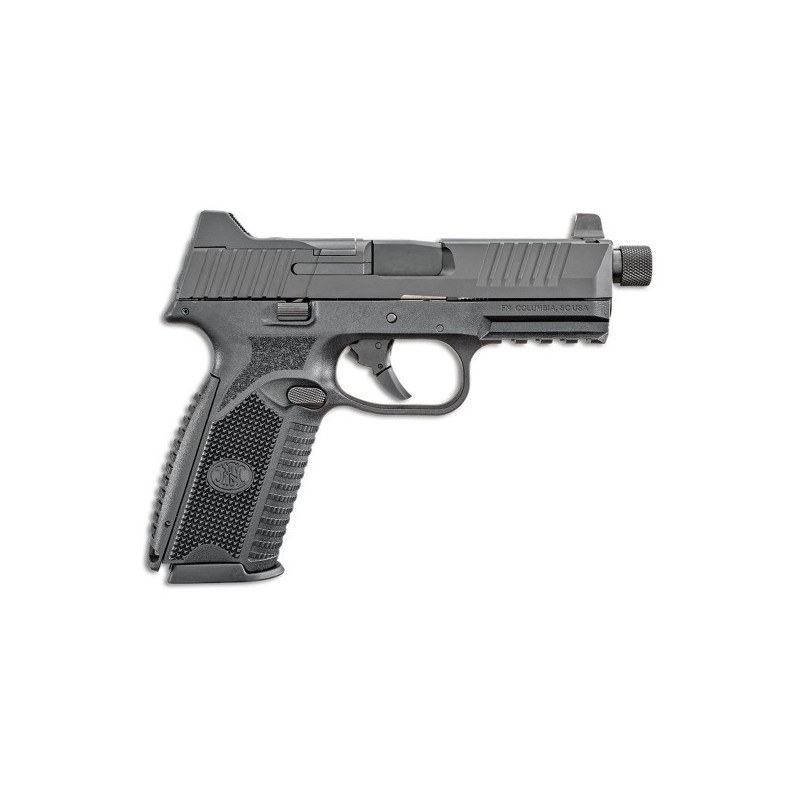 Pistolet FN 509 Tactical Noir 9x19 Fileté Optic Ready - FN Herstal