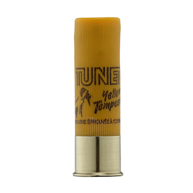 Cartouches TUNET YELLOW TEMPEST STEEL - CAL 20/70 n°4 x25