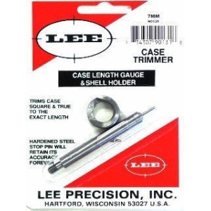 Lee Case Length Gauge Shell Holder CAL: 7MM REM MAG (PILOTE DE LONGUEUR ET SUPPORT POUR RACCOURCISSEUR D'ETUIS)