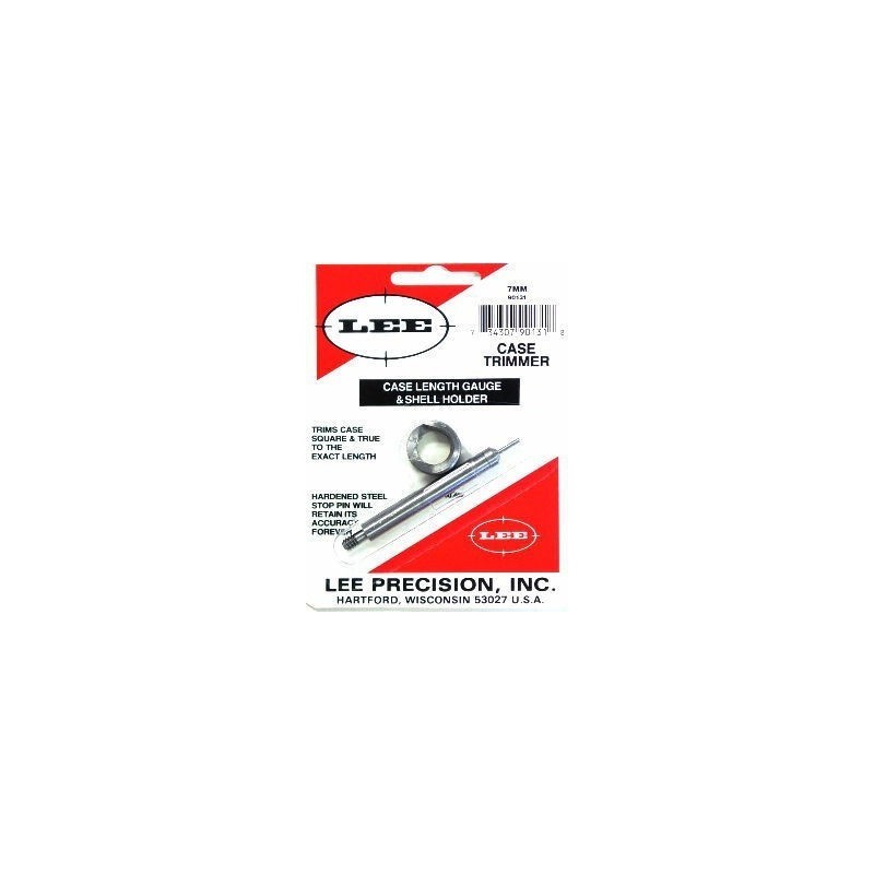 Lee Case Length Gauge Shell Holder CAL: 7MM REM MAG (PILOTE DE LONGUEUR ET SUPPORT POUR RACCOURCISSEUR D'ETUIS)