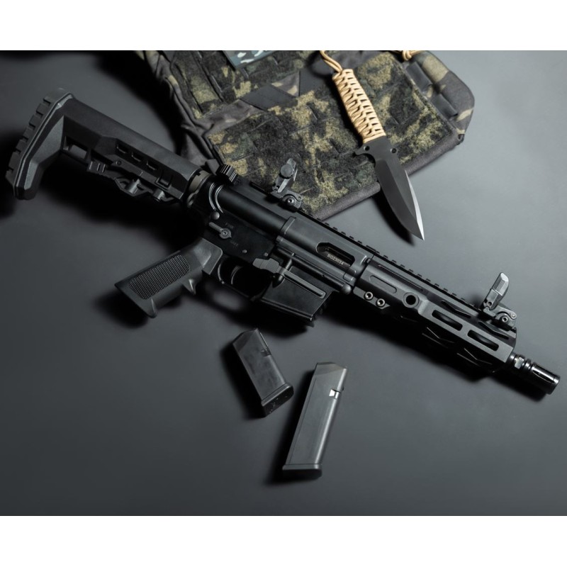Carabine semi-automatique SABER GEARS - SG9 - Canon 8" 9x19