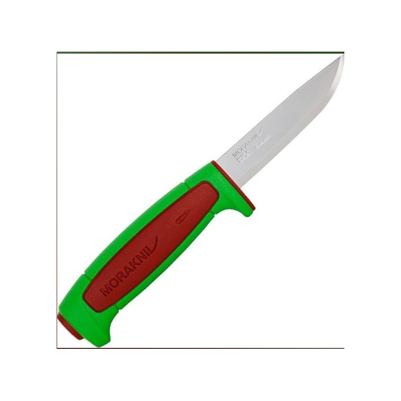 Couteau MORAKNIV Basic 546 Vert/Rouge Inox Editioin Limitée 2024