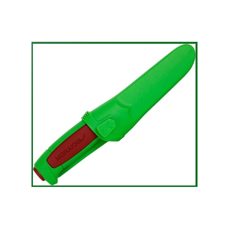 Couteau MORAKNIV Basic 546 Vert/Rouge Inox Editioin Limitée 2024