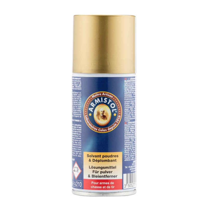Armistol - Aérosol solvant poudres et déplombant - 150ML
