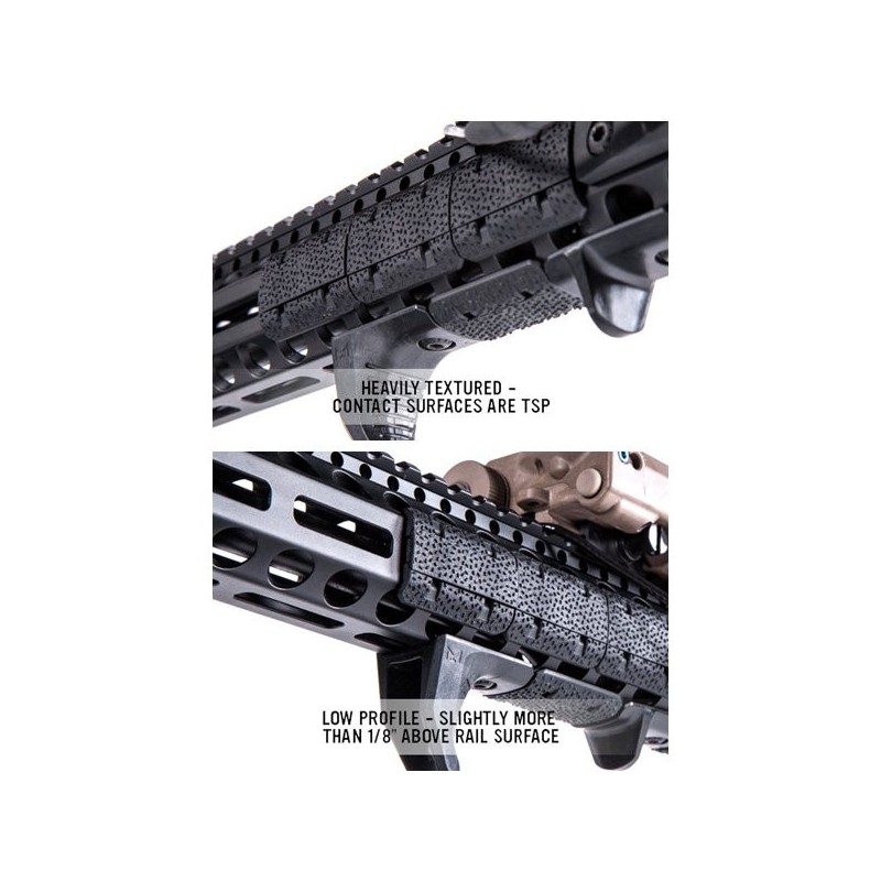 Lot de 6 Couvres Rail M-Lok Type 2 Magpul - Accessoire Arme